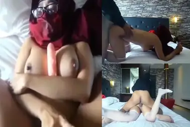 Bokep Jilbab Cadar Merah Digarap Kasar Sampai Lemas